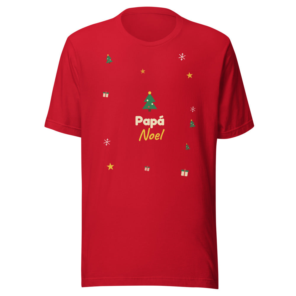 Papá Noel camiseta roja