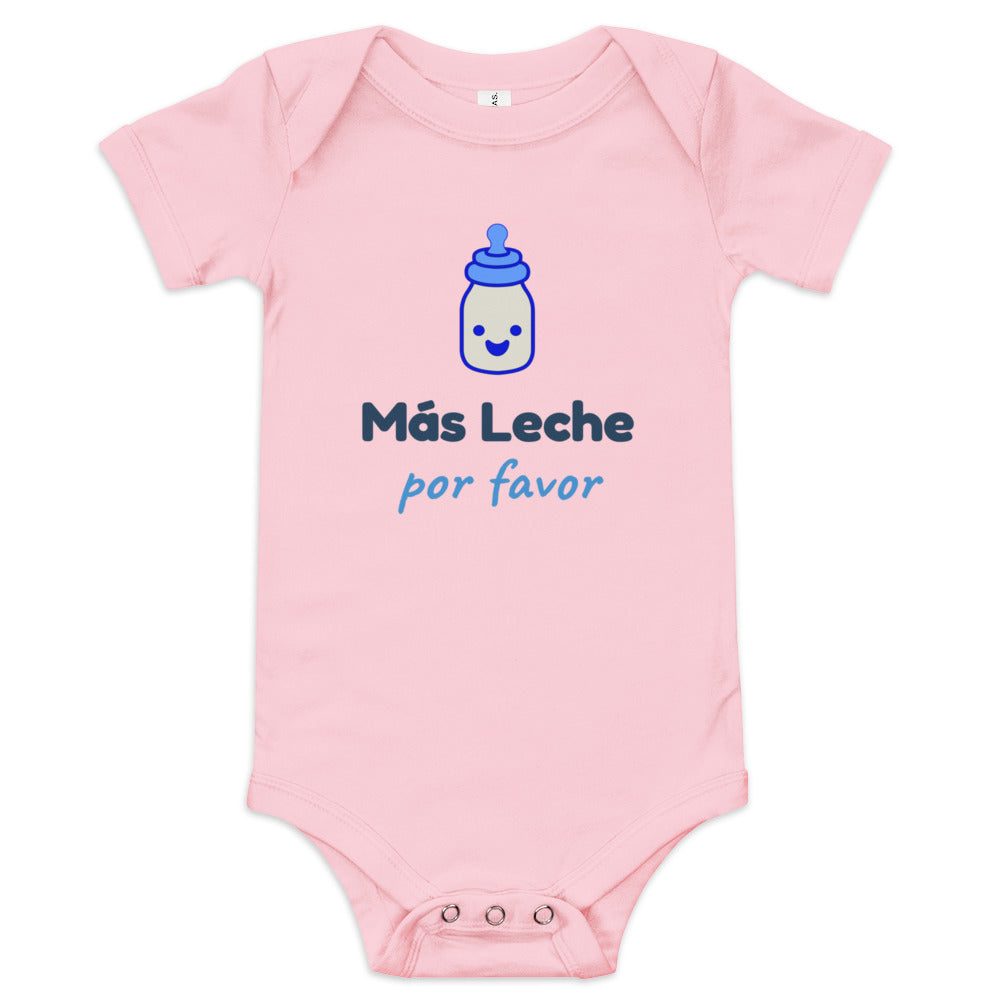 Body de bebé rosa — Más Leche Por Favor