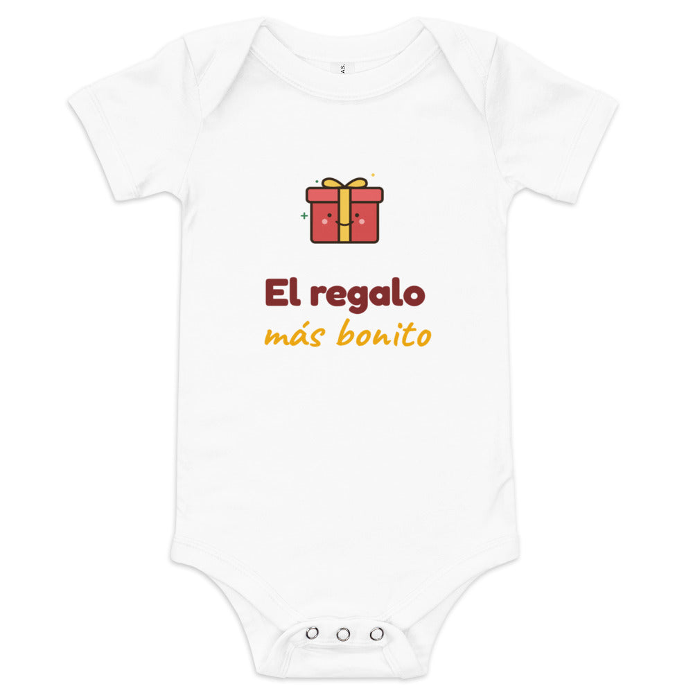 El Regalo Más Bonito — Body de Bebé | Primera Navidad Regalo