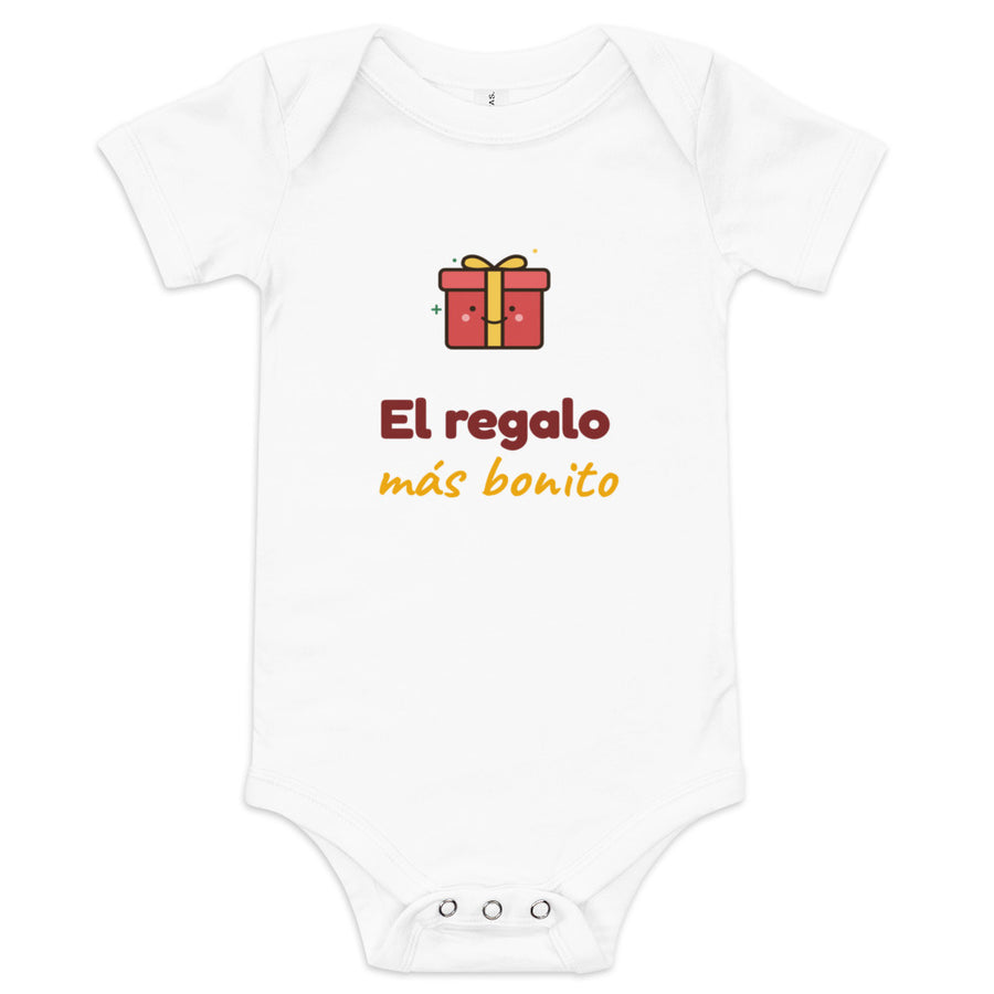 El Regalo Más Bonito — Body de Bebé | Primera Navidad Regalo