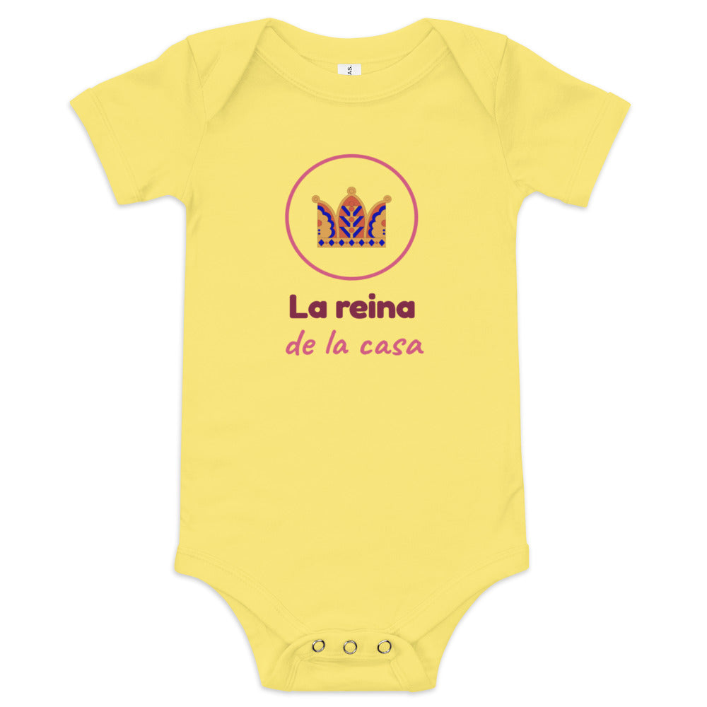 Body de bebé amarillo — La Reina de la Casa