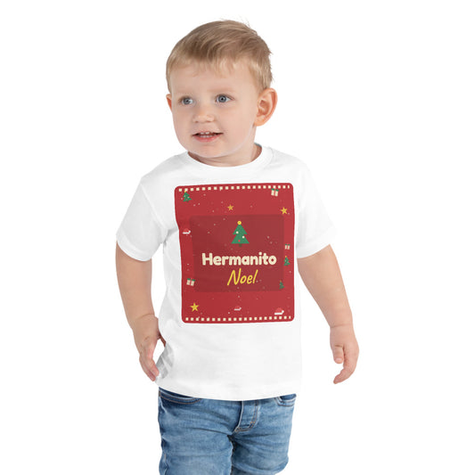 Hermanito Noel camiseta toddler en niño