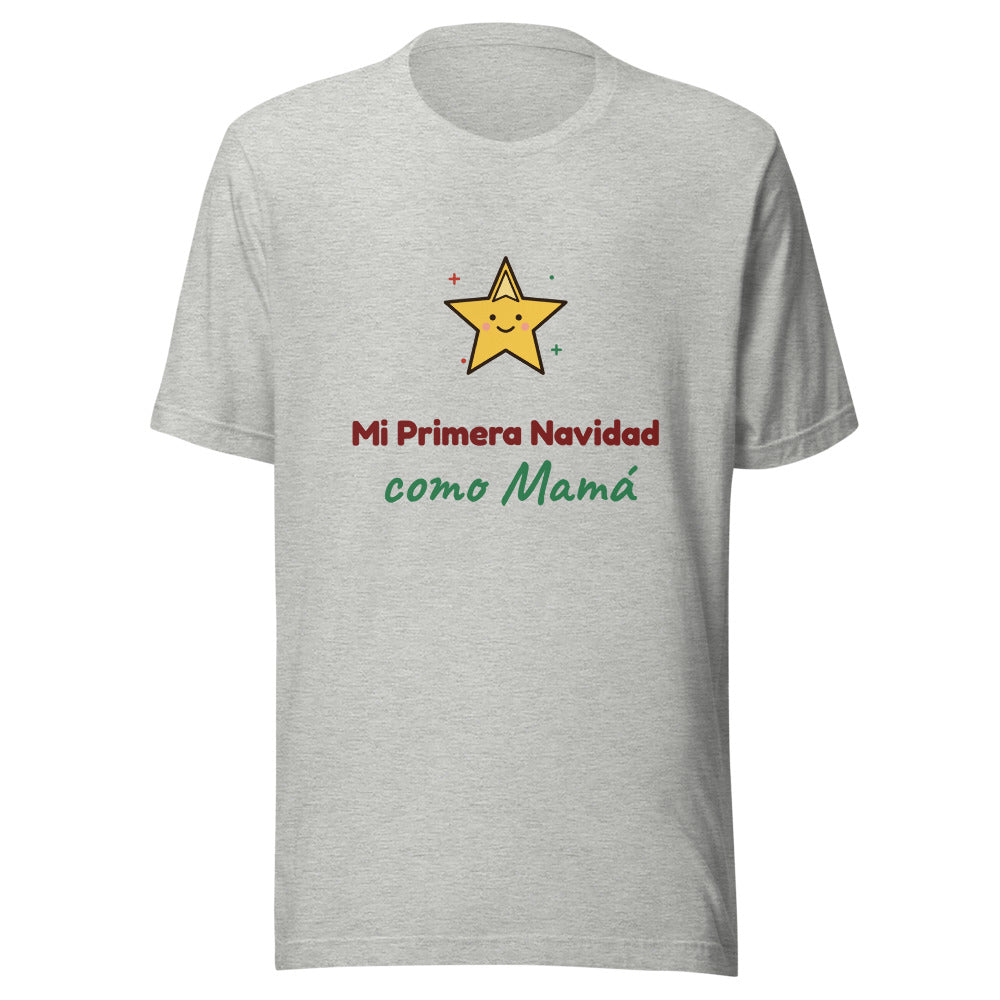 Mi Primera Navidad como Mamá — Camiseta | Navidad a Juego con el Bebé